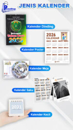 Cetak Kalender Lengkap Murah & Custom | PROMOSHOP