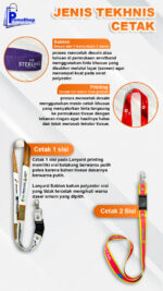 Jasa Cetak Tali ID Card / Lanyard Custom Surabaya & Jakarta - Image 3